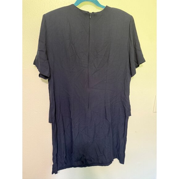 Wayne Diamond Designs Mother of the Bride Dress Navy Womans 20 - Picture 2 of 7